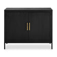 Modern European furniture - 2-Door Oak Veneer Cabinet - www.oroa.com