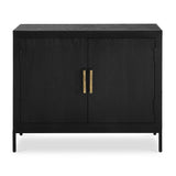 Modern European furniture - 2-Door Oak Veneer Cabinet - www.oroa.com