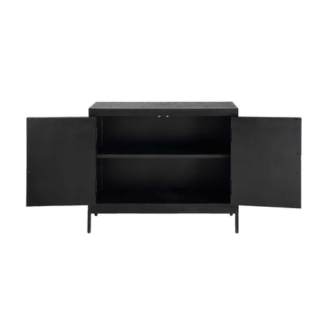 Modern European furniture - 2-Door Oak Veneer Cabinet - www.oroa.com