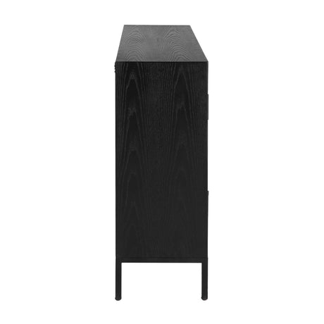 Modern European furniture - 2-Door Oak Veneer Cabinet - www.oroa.com