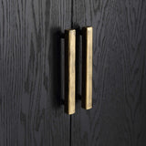 Modern European furniture - 2-Door Oak Veneer Cabinet - www.oroa.com