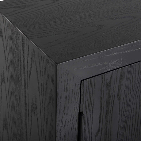 Modern European furniture - 2-Door Oak Veneer Cabinet - www.oroa.com