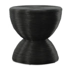 Modern European furniture - Rattan Hourglass Side Table - www.oroa.com