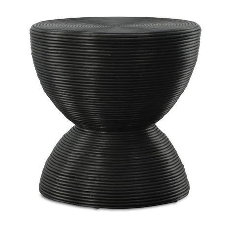 Modern European furniture - Rattan Hourglass Side Table - www.oroa.com