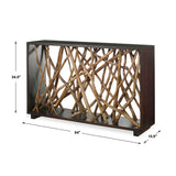 Teak Branches Console Table by Uttermost Maze, alternate view 7