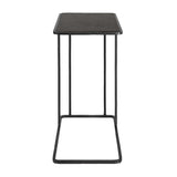 Bluestone C-Shaped Accent Table by Uttermost Cavern, alternate view 3
