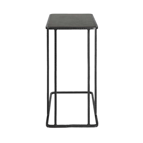 Bluestone C-Shaped Accent Table by Uttermost Cavern, alternate view 5