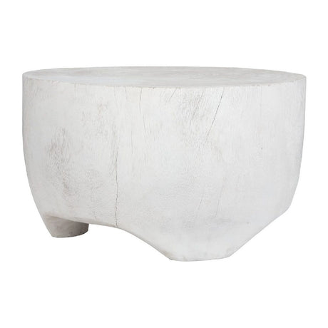 Modern European furniture - Carved Suar Wood Coffee Table - www.oroa.com