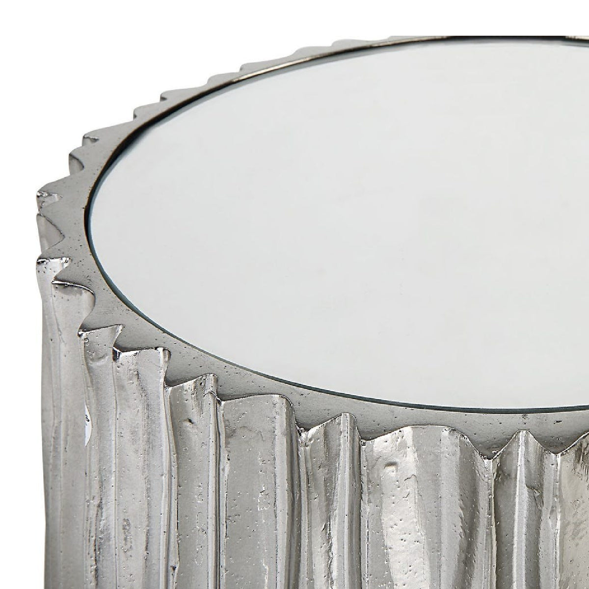 Modern European furniture - Textured Cylindrical Drink Table - www.oroa.com