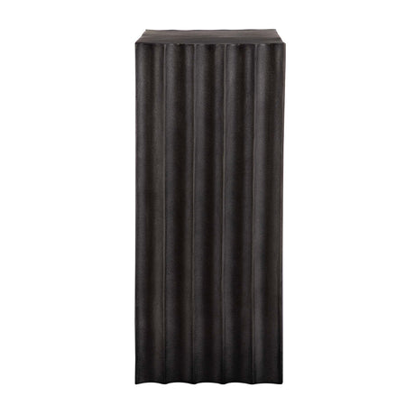 Modern European furniture - Antique Nickel Indoor/Outdoor Accent Table - www.oroa.com