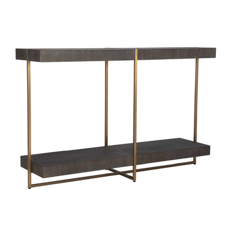 Starburst Acacia Console Table by Uttermost Taja, alternate view 3