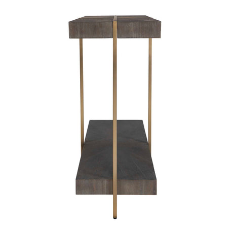 Starburst Acacia Console Table by Uttermost Taja, alternate view 4