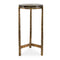 Modern European furniture - Round Glass Indoor/Outdoor Accent Table - www.oroa.com