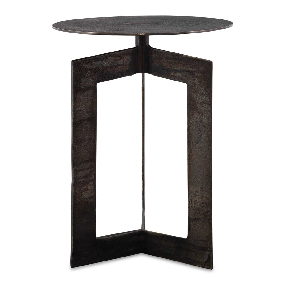 Cast Aluminum Accent Table by Uttermost Deltoid