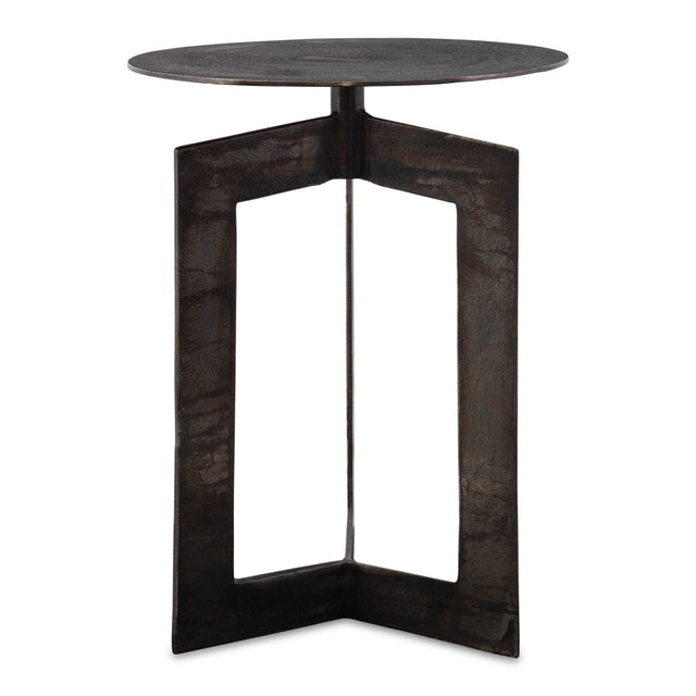 Cast Aluminum Accent Table by Uttermost Deltoid