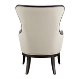 Nail Trimmed Wingback Accent Chair by Uttermost Sandy, alternate view 6