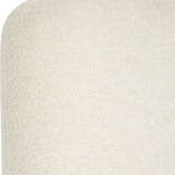 White Fabric Minimalist Dining Chair by Uttermost Vantage, alternate view 7