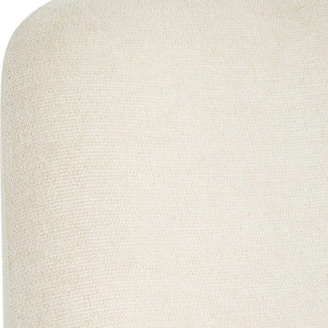 White Fabric Minimalist Dining Chair by Uttermost Vantage, alternate view 7