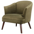 Green Velvet Welted Accent Chair by Uttermost Conroy