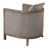 Brown Chenille Accent Tub Chair by Uttermost Viaggio, alternate view 5
