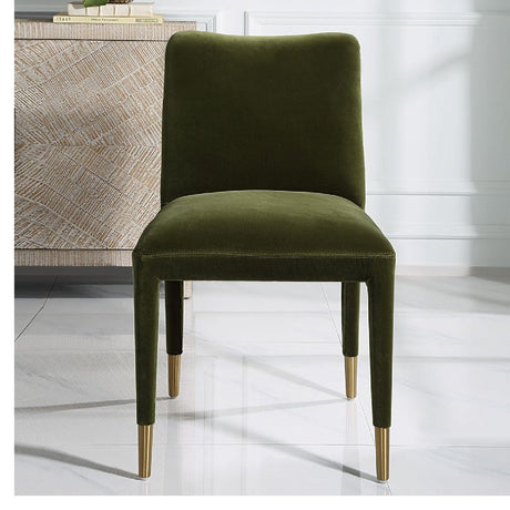 Modern European furniture - Upholstered Dining Chair Set (2) - www.oroa.com