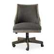 Gray Linen Desk Chair by Uttermost Aidrian