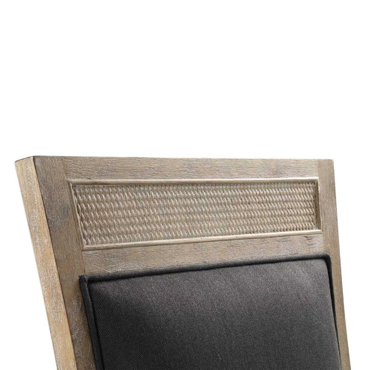 Rustic Gray Fabric Dining Chair by Uttermost Encore, alternate view 7