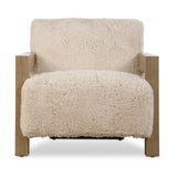 Cream Sheepskin Accent Chair by Uttermost Jackson