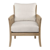 Caneword Padded Lounge Chair by Uttermost Encore
