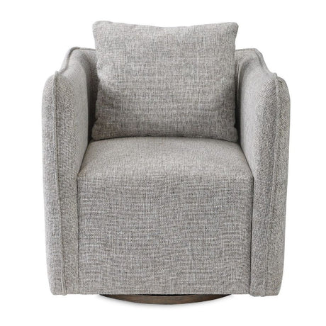 Modern European furniture - Flanged Edge Swivel Chair - www.oroa.com