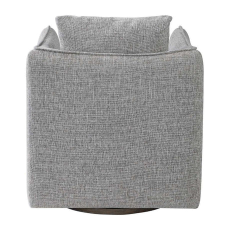 Modern European furniture - Flanged Edge Swivel Chair - www.oroa.com