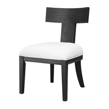 Modern European furniture - T-Shaped Wooden Dining Chair - www.oroa.com