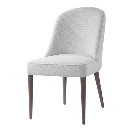 White Fabric Dining Chairs (2) by Uttermost Brie