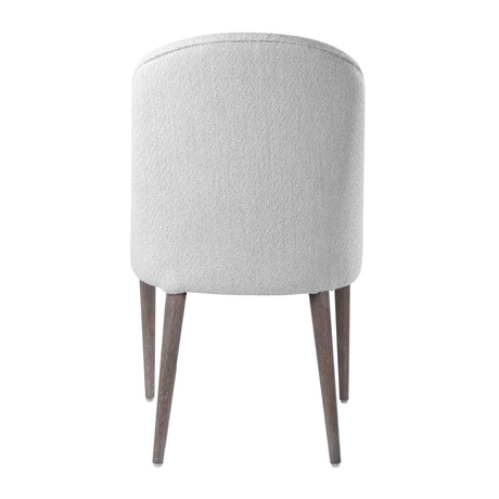 White Fabric Dining Chairs (2) by Uttermost Brie, alternate view 5