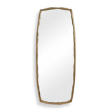 White Tufted Shearling Bench by Uttermost Olivier