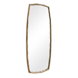 White Tufted Shearling Bench by Uttermost Olivier, alternate view 3