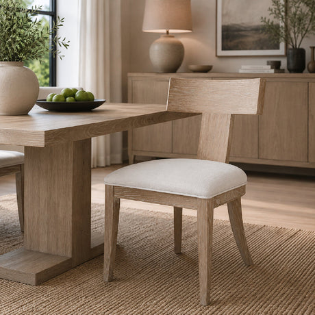 Modern European furniture - T-Shaped Wooden Dining Chair - www.oroa.com