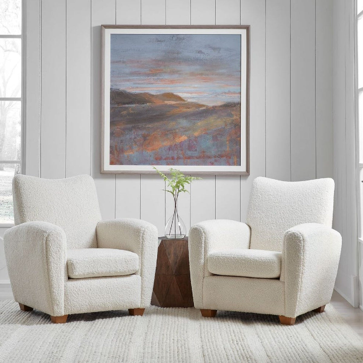 Modern European furniture - Shearling-Inspired Accent Chair - www.oroa.com