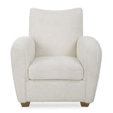 Modern European furniture - Shearling-Inspired Accent Chair - www.oroa.com