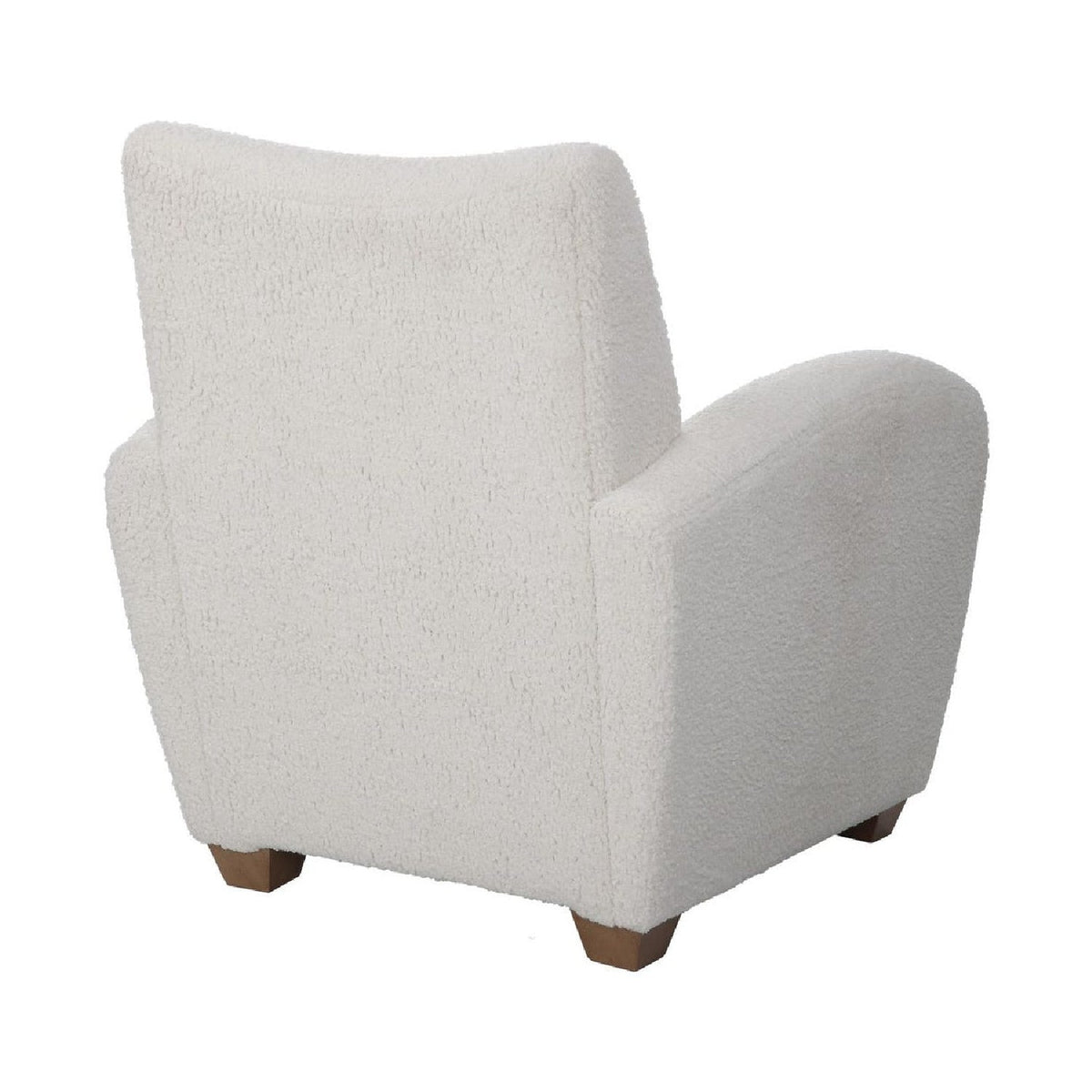 Modern European furniture - Shearling-Inspired Accent Chair - www.oroa.com