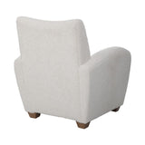 Modern European furniture - Shearling-Inspired Accent Chair - www.oroa.com