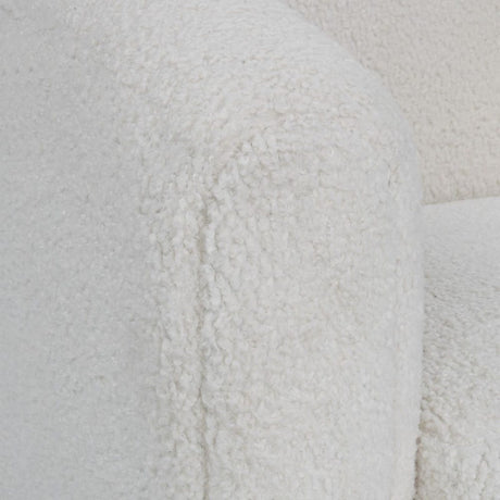 Modern European furniture - Shearling-Inspired Accent Chair - www.oroa.com