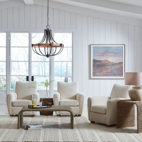 Modern European furniture - Shearling-Inspired Accent Chair - www.oroa.com