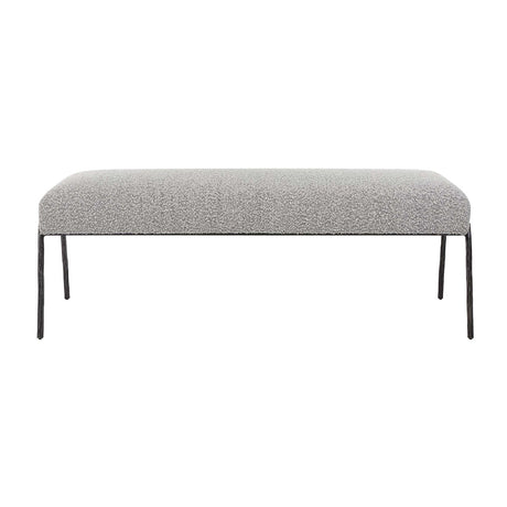 Boucle Scandinavian Bench by Uttermost Jacobsen