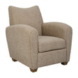 Modern European furniture - Shearling-Inspired Accent Chair - www.oroa.com