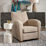 Modern European furniture - Shearling-Inspired Accent Chair - www.oroa.com