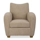 Modern European furniture - Shearling-Inspired Accent Chair - www.oroa.com