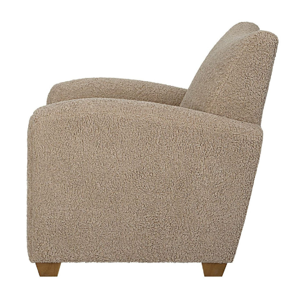 Modern European furniture - Shearling-Inspired Accent Chair - www.oroa.com