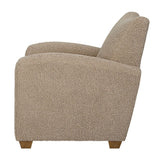 Modern European furniture - Shearling-Inspired Accent Chair - www.oroa.com