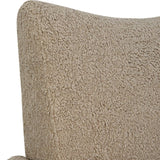 Modern European furniture - Shearling-Inspired Accent Chair - www.oroa.com